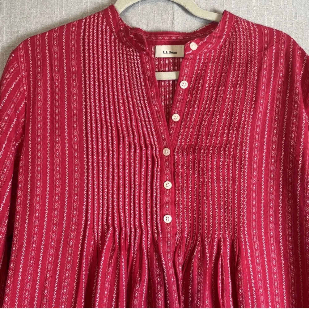 LL Bean Dobby Nightgown
